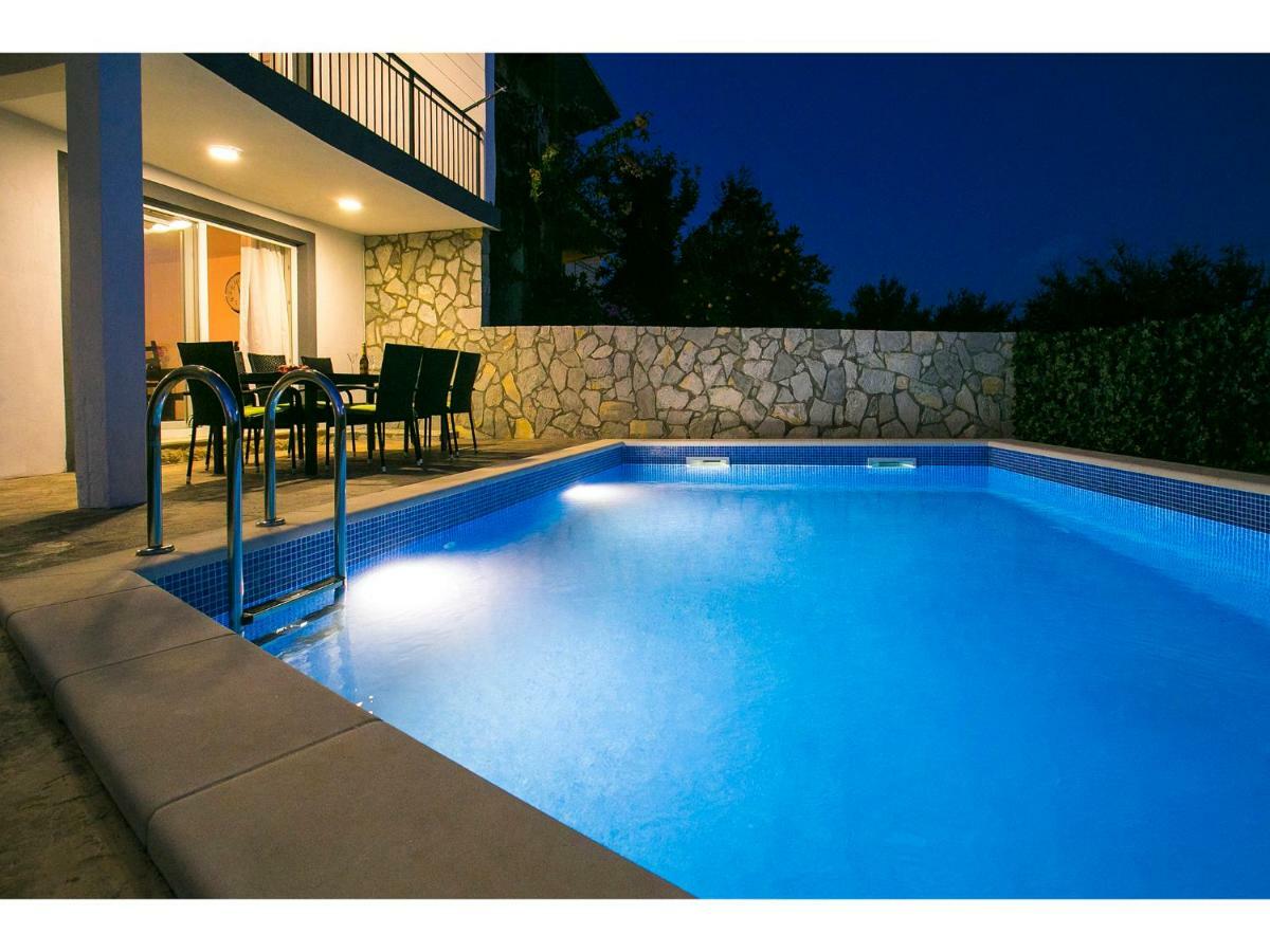 Villa Croatia Sea View With Heated Pool Вінішчє Екстер'єр фото